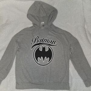 Batman Gray Hoodie Sweatshirt